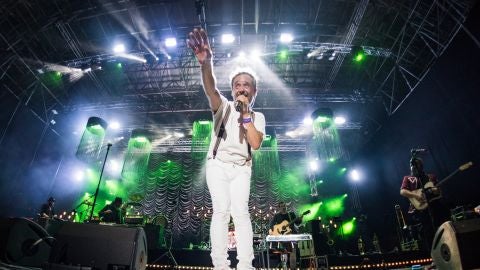 Love Of Lesbian durante su concierto en Festival Cru&iuml;lla 2019