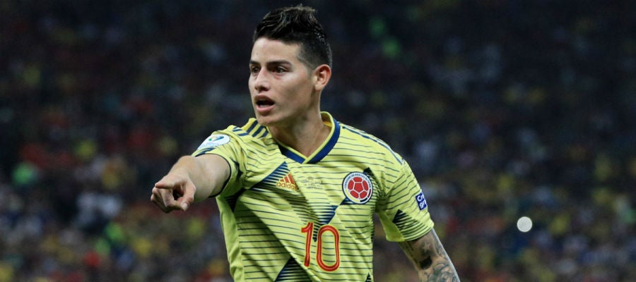 James Rodríguez, con Colombia James Rodríguez, con Colombia