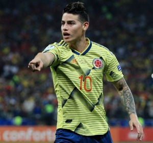 James Rodríguez, con Colombia James Rodríguez, con Colombia