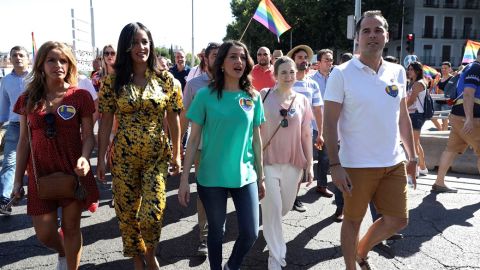 Ciudadanos en el Orgullo de Madrid