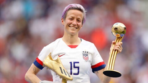 Megan Rapinoe, mejor jugadora de Francia 2019