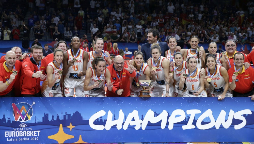 España, campeona del Eurobasket femenino