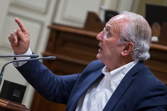 Juan Manuel García Ramos, Pte. del Partido Nacionalista Canario "El PNC no tiene una estrategia de ruptura con el Estado ni con Europa. Son otros tiempos" Juan Manuel García Ramos, Pte. del Partido Nacionalista Canario "El PNC no tiene una estrategia de ruptura con el Estado ni con Europa. Son otros tiempos"