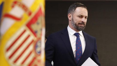 El l&iacute;der de Vox, Santiago Abascal
