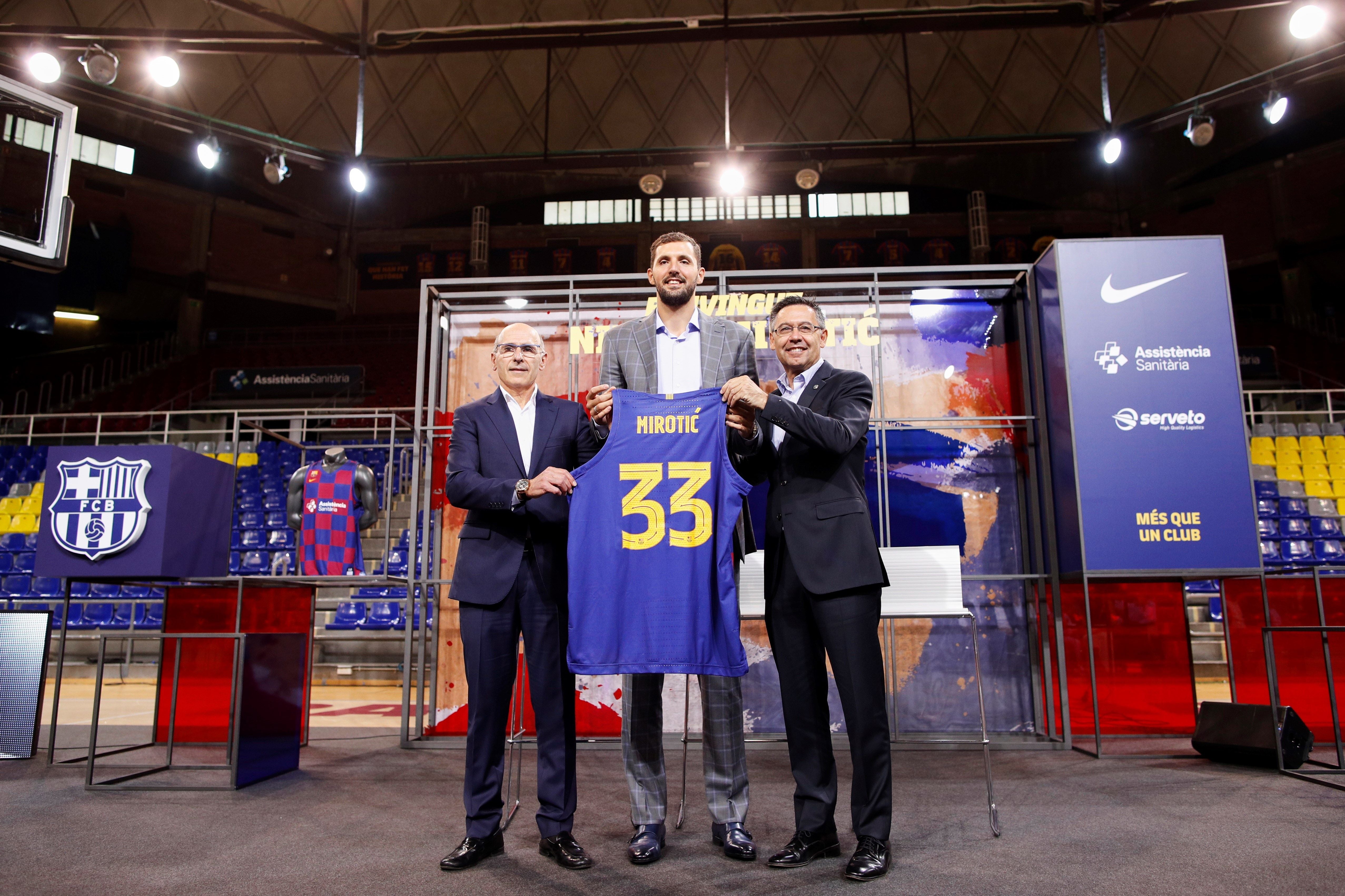 Mirotic: "La afición del Madrid no es algo que me preocupe ahora mismo" Mirotic: "La afición del Madrid no es algo que me preocupe ahora mismo"