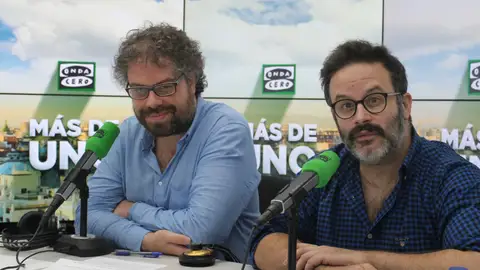 Sergio del Molino y Edu Galán Sergio del Molino y Edu Galán
