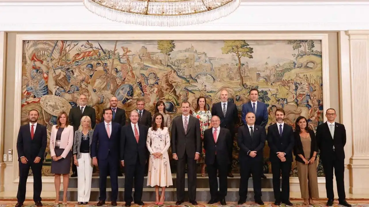 Los Reyes en Zarzuela con la Alianza por la FP Dual Los Reyes en Zarzuela con la Alianza por la FP Dual