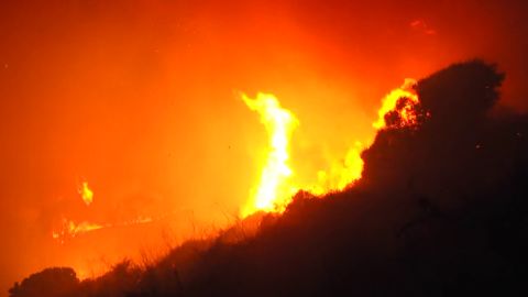 Ceuta pide medios a&eacute;reos para intentar controlar el incendio forestal