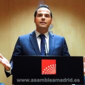 Ignacio Aguado en la Asamblea de Madrid