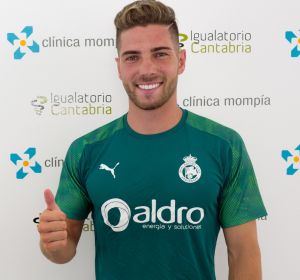 Luca Zidane, nuevo portero del Racing. Luca Zidane, nuevo portero del Racing.