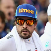 Fernando Alonso, antes de una carrera Fernando Alonso, antes de una carrera