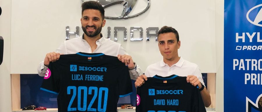 Luca Ferrone y David Haro, nuevos fichajes del Atlético Baleares Luca Ferrone y David Haro, nuevos fichajes del Atlético Baleares