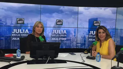 Susana Díaz en Julia en la Onda Susana Díaz en Julia en la Onda