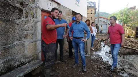 O conselleiro de Medio Rural en Monterrei O conselleiro de Medio Rural en Monterrei