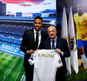Militao, presentado como nuevo jugador del Real Madrid Militao, presentado como nuevo jugador del Real Madrid