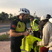Campaña 'Hazte ver' de la Policía Local de Elche. Campaña 'Hazte ver' de la Policía Local de Elche.