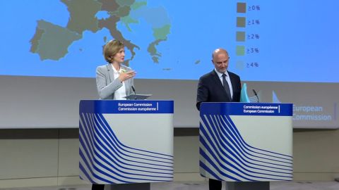 Bruselas eleva la previsi&oacute;n de crecimiento de Espa&ntilde;a dos d&eacute;cimas, hasta el 2,3%