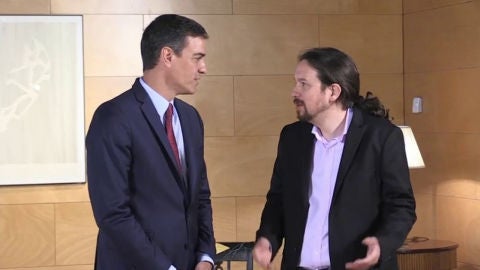 Noticias 2 Antena 3 (11-07-19) Pedro Sánchez y Pablo Iglesias han vuelto a hablar... y siguen sin entenderse