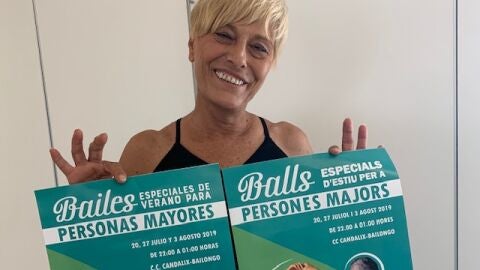 Purificaci&oacute;n Vives, concejala de Pol&iacute;ticas para Mayores, durante la presentaci&oacute;n el evento.
