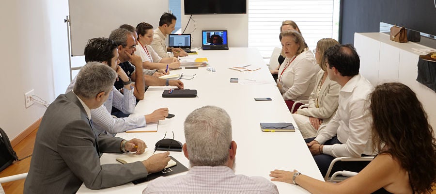 Reunión de los promotores en el Parque Científico de la UMH. Reunión de los promotores en el Parque Científico de la UMH.