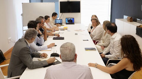 Reuni&oacute;n de los promotores en el Parque Cient&iacute;fico de la UMH.
