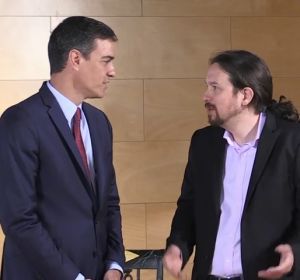 Pedro Sánchez y Pablo Iglesias han vuelto a hablar... y siguen sin entenderse Pedro Sánchez y Pablo Iglesias han vuelto a hablar... y siguen sin entenderse