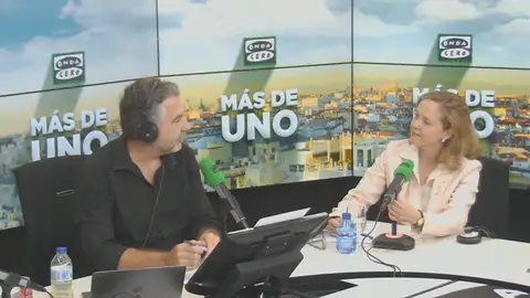 VÍDEO| Entrevista completa con Nadia Calviño en Más de uno VÍDEO| Entrevista completa con Nadia Calviño en Más de uno