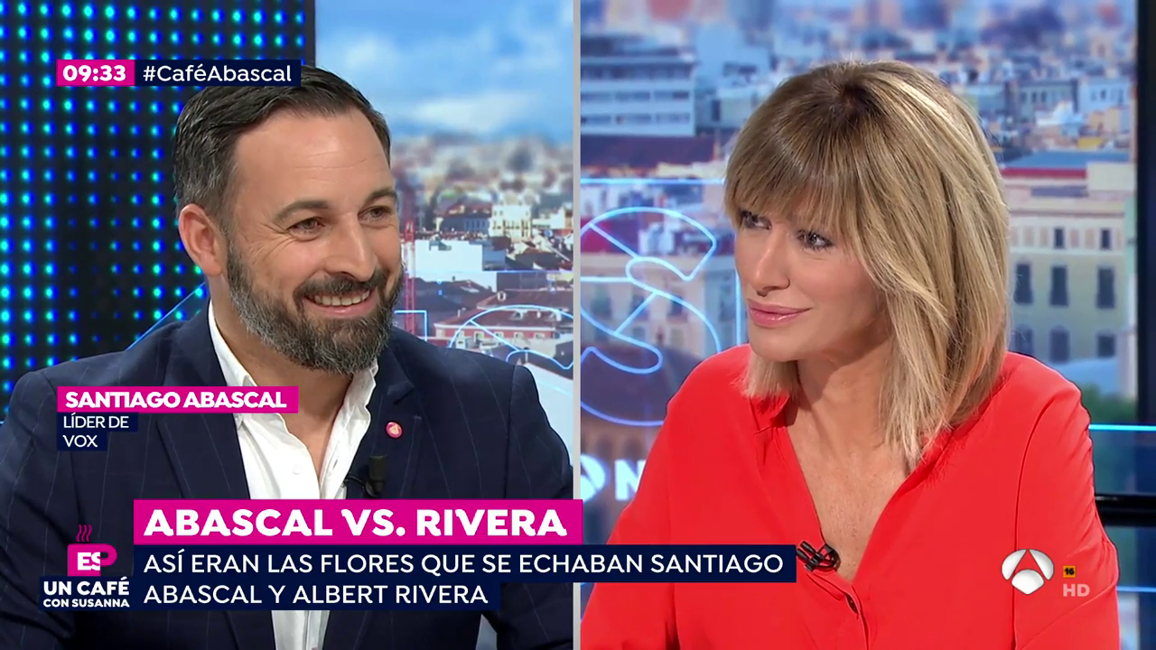 Abascal: "Renunciamos a estar en un Gobierno de PP y Ciudadanos, solo queremos que no se apliquen políticas de izquierda" Abascal: "Renunciamos a estar en un Gobierno de PP y Ciudadanos, solo queremos que no se apliquen políticas de izquierda"