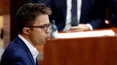El portavoz de M&aacute;s Madrid I&ntilde;igo Errej&oacute;n