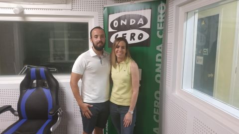 Santiago Casti&ntilde;eiras e Tamara Sainz