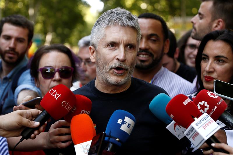 Grande-Marlaska no tiene constancia de que haya "saqueos" tras la gota fría Grande-Marlaska no tiene constancia de que haya "saqueos" tras la gota fría