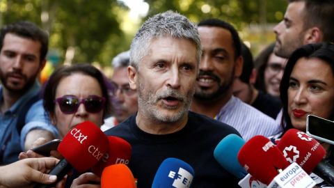 El ministro del Interior en funciones, Fernando Grande Marlaska