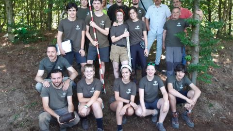 Excavaci&oacute;n arqueol&oacute;gica de Aranzadi 