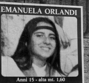 Cartel de la desaparición de Emanuela Orlandi Cartel de la desaparición de Emanuela Orlandi