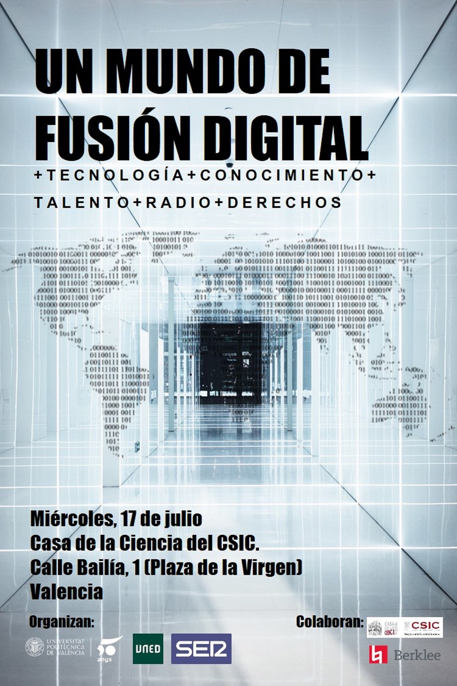 Miércoles 17 de julio - Casa de la Ciencia del CSIC Miércoles 17 de julio - Casa de la Ciencia del CSIC