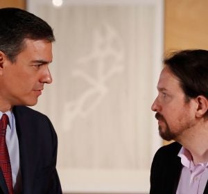 Pedro Sánchez y Pablo Iglesias Pedro Sánchez y Pablo Iglesias