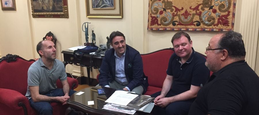Reunión de Perez Jacome e Jorge Pumar con Nemesio Perez Reunión de Perez Jacome e Jorge Pumar con Nemesio Perez