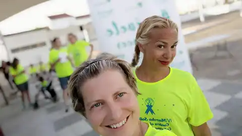 Astrid Álvarez y Carolina Beneyto, corredoras frente al cáncer Astrid Álvarez y Carolina Beneyto, corredoras frente al cáncer