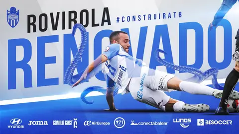 Marc Rovirola, jugador del Atlético Baleares Fútbol