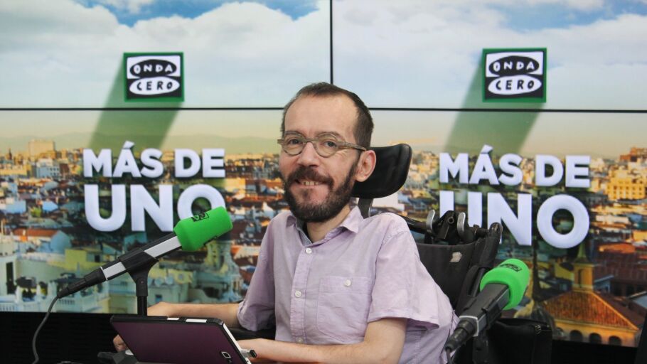 Pablo Echenique en M&aacute;s de uno