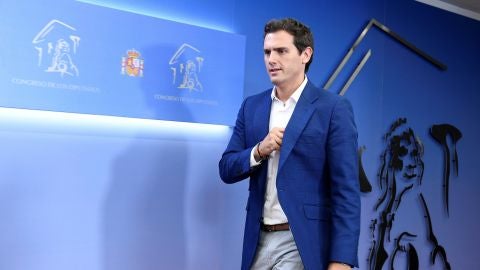  El presidente del Ciudadanos, Albert Rivera