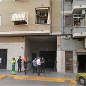 Lugar en el que se ha producido el asesinato machista en Elche. Lugar en el que se ha producido el asesinato machista en Elche.