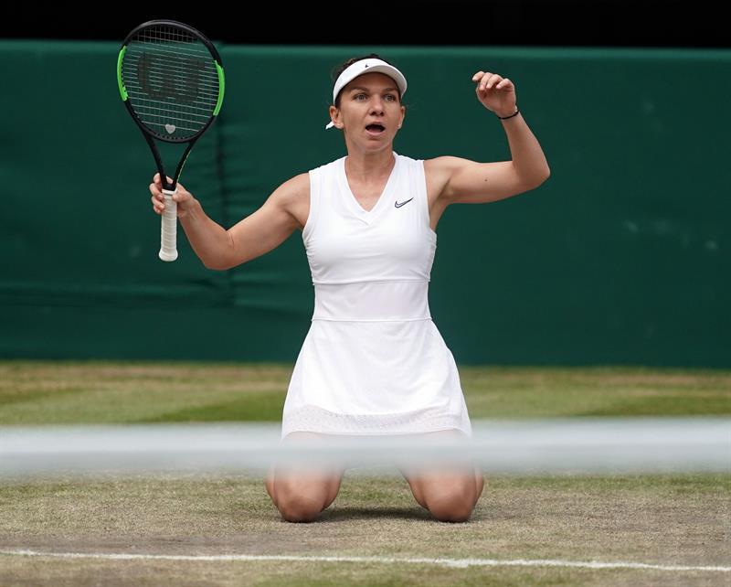 Simona Halep vence a Serena Williams y gana Wimbledon por primera vez Simona Halep vence a Serena Williams y gana Wimbledon por primera vez