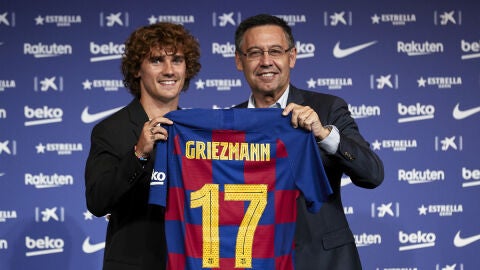 Griezmann lucir&aacute; el 17 del Barcelona