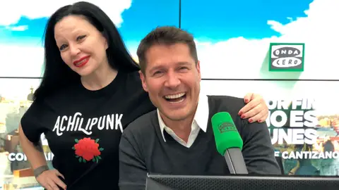 Alaska y Jaime Cantizano Alaska y Jaime Cantizano