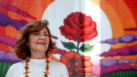 La secretaria de Igualdad de la Ejecutiva Federal y vicepresidenta del Gobierno en funciones, Carmen Calvo