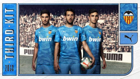 El Valencia CF presenta su tercera equipaci&oacute;n