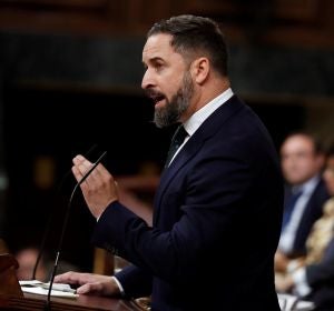 El líder de Vox, Santiago Abascal El líder de Vox, Santiago Abascal