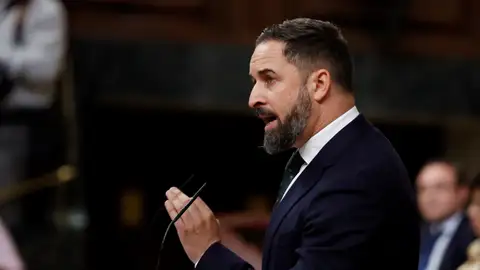 El líder de Vox, Santiago Abascal El líder de Vox, Santiago Abascal