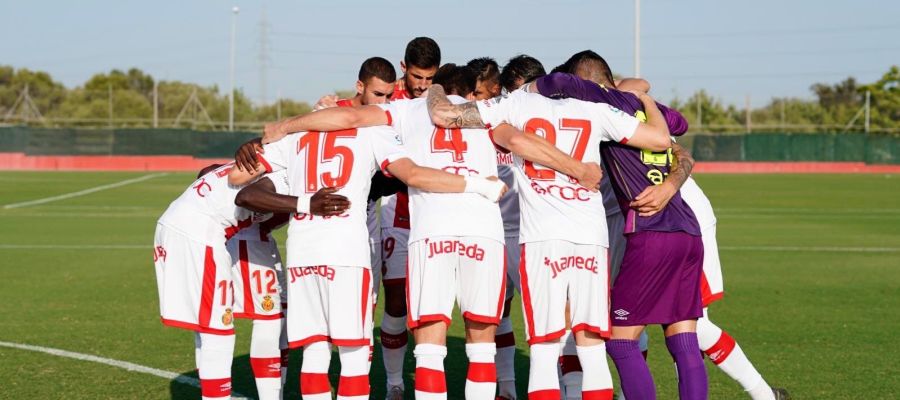 El Real Mallorca durante la pretemporada El Real Mallorca durante la pretemporada